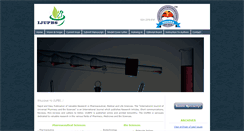 Desktop Screenshot of ijupbs.com